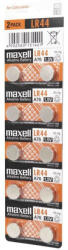 Maxell LR44L 1.5V alkáli gombelem, 10 db/bliszter (LR44L-10BP-MAX)