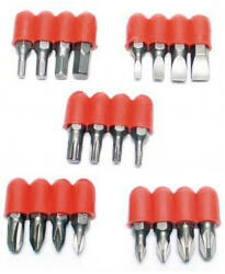 BGS technic 9-4830 bitkészlet (lapos, PH, PZ, torx, imbusz), 20 részes (9-4830)