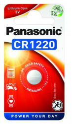 Panasonic CR1220 3V lítium gombelem, 1 db/bliszter (CR1220EL-1B)