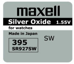 Maxell SR927SW 1.55V ezüst-oxid gombelem (SR927SW)