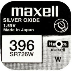 Maxell SR726W 1.55V ezüst-oxid gombelem (SR726W-MAX)