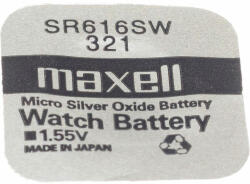 Maxell SR616SW 1.55V ezüst-oxid gombelem (SR616SW)