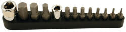 Laser Tools LAS-5513 bitkészlet 1/4"-os és 3/8"-os befogóval, imbusz, 13 részes (LAS-5513) - praktikuskft