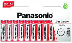 Panasonic R6RZ-12HH RED ZINC féltartós elem, AA (ceruza), 12 db/bliszter (R6RZ-12HH)