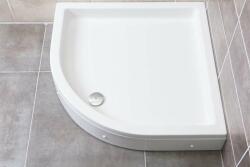 Favorit STEP zuhanytálca íves, 80 x 80 cm (792800) - pepita