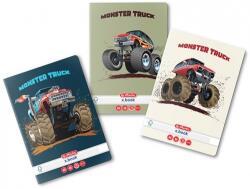 Herlitz Caiet Herlitz A5, 48 file, dictando, colturi rotunjite, motiv Monster Truck, diverse modele HZ9487500