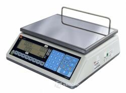 TEM Cantar comercial Tem EGE LCD Fara Brat - 15/30 kg - Conectare RS232 - Acumulator (Capacitate cantarire - 30 Kg)