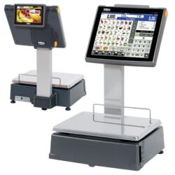 Dibal Cantar cu etichetare Dibal D-955 dublu corp 12 + 7 (Capacitate cantarire - 15 Kg)