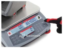 OHAUS Cantar de verificare Ohaus Ranger - 225 x 300 mm - 1, 5/3/6/15/30 kg - Cu verificare metrologica (Capacitate cantarire - 1.5 kg, diviziune 0.5g)