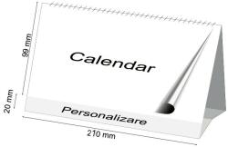 Calendar de birou 9.9x21cm 2018 12file personalizat