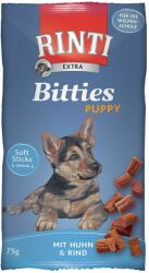 RINTI RINTI Extra Bitties Puppy Pui - 75 g (pui și vită)