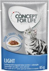 Concept for Life Concept for Life Pachet economic 24 x 85 g - Light Cats în sos