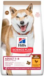 Hill's Hill's Science Plan Adult 1-6 No Grain Medium Chicken - 2 x 14 kg