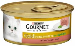 Gourmet Gourmet Gold Mousse 12 x 85 g - Rață și spanac