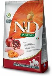 N&D Dog Grain Free Adult Medium/Maxi csirkehússal, sütőtökkel és (171899)