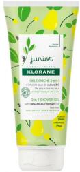 Klorane Gel de duș - Klorane Junior 2in1 Shower Gel Pear Body and Hair 200 ml