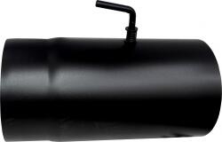  Vegyestüzelésű kazánhoz acél füstcső huzatszabályzóval 200/0, 25 m