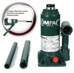 COMPAC Hydraulik CBJ 3 hidraulikus palack emelő, 3 t (CBJ 3)