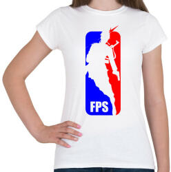 printfashion FPS-NBA - Női póló - Fehér (5074026)