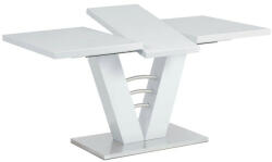 Artium Modern Étkezőasztal 120+40x80 cm. Fehér Színben Ht-510 (HT-510_WT)