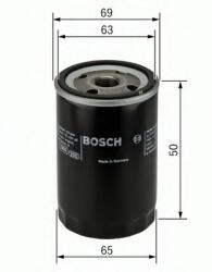 Bosch Filtru ulei SMART FORTWO Cabrio (451) (2007 - 2016) BOSCH F 026 407 089