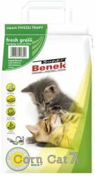 Super Benek Benek Super Corn Cat Fresh Grass - 5 x 7 l (cca. 21 kg)