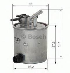 Bosch Filtru combustibil NISSAN PATROL V platou / sasiu (1998 - 2016) BOSCH F 026 402 059