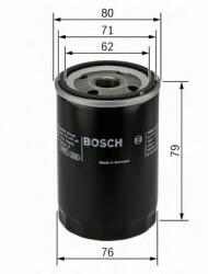 Bosch Filtru ulei OPEL ASTRA G Hatchback (F48, F08) (1998 - 2009) BOSCH 0 451 103 297