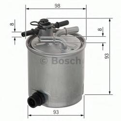 Bosch Filtru combustibil SUZUKI JIMNY (FJ) (1998 - 2016) BOSCH F 026 402 072