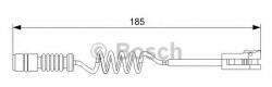 Bosch Senzor de avertizare, uzura placute de frana MERCEDES SPRINTER 4-t caroserie (904) (1996 - 2006) BOSCH 1 987 473 007