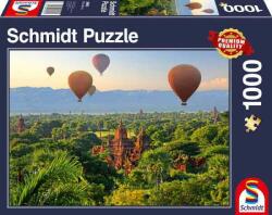 Schmidt Spiele Puzzle Schmidt din 1000 de piese - Hot Air Ballons (58956) Puzzle
