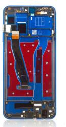  NBA001LCD004140 Huawei Honor 8X kék OEM LCD kijelző érintővel kerettel, előlap (NBA001LCD004140)