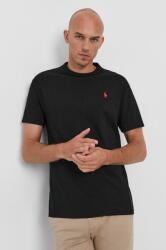 Ralph Lauren t-shirt fekete, férfi, sima - fekete S - answear - 28 990 Ft