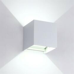 ELMARK fali lámpa szögletes 2x5W 4000K IP54 Elmark (ELM 969LED100S WH)