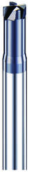 DHF 6mm R1, 0 tórusz 4 élű L100mm HSC maró 60HRC-ig - DHF - UOR0610L
