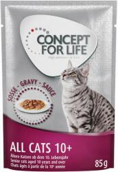 Concept for Life Concept for Life All Cats 10+ - în sos 48 x 85 g