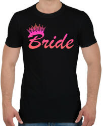 printfashion Bride - Férfi póló - Fekete (5079122)
