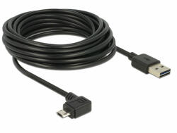 Delock EASY-USB 2.0-s Micro-B (5 m) (black) (85562)