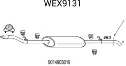 QWP Toba esapamet intermediara QWP WEX9131 (WEX9131)