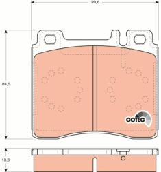 QWP set placute frana, frana disc QWP WBP381 (WBP381)