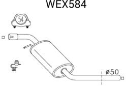 QWP Toba esapamet intermediara QWP WEX584 (WEX584)