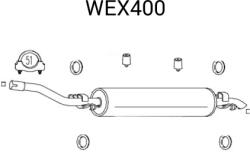 QWP Toba esapamet intermediara QWP WEX400