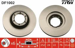 QWP Disc frana QWP WBD152 (WBD152)