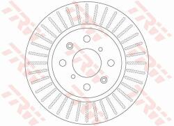 QWP Disc frana QWP WBD687 (WBD687)