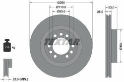 TEXTAR Disc frana TEXTAR 93127200 (93127200) - automobilus