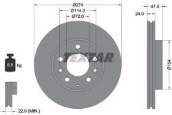 TEXTAR Disc frana TEXTAR 92110400 (92110400) - automobilus