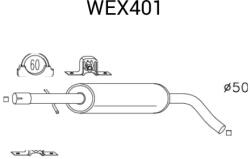 QWP Toba esapamet intermediara QWP WEX401