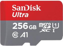SanDisk microsDXC Ultra 256GB C10/UHS-I SDSQUA4-256G-GN6FA