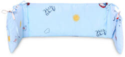 Lorelli Laterala mare pentru patut Lorelli Ranforce Bear & Car Blue (20830024601) Lenjerii de pat bebelusi‎, patura bebelusi
