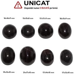  Cabochon Granat Stea de Forma Ovala - Disc - 15-21 13-17 x 8-11 mm